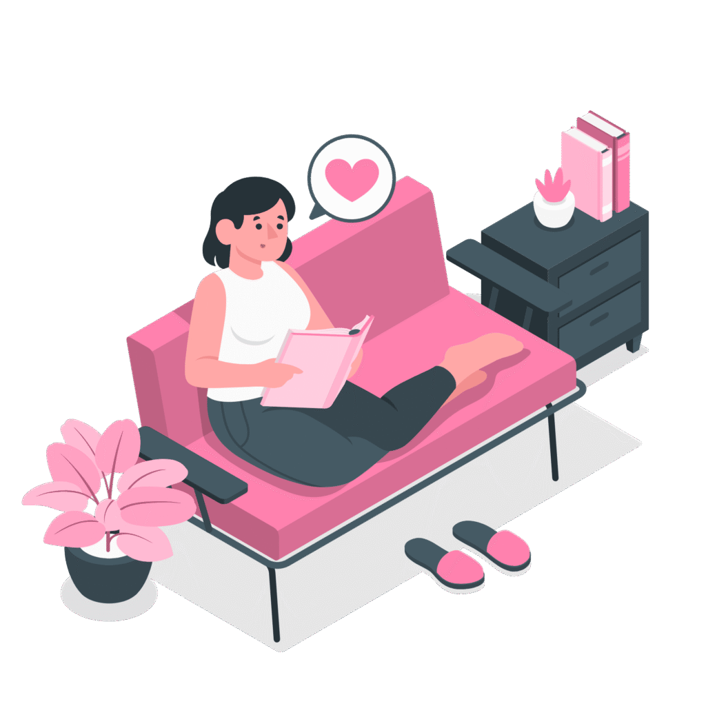 Mum, What Do I’ve To Do To Audition For An Angel Role in Heaven? A Lesson on Identity! 5 Woman reading amico