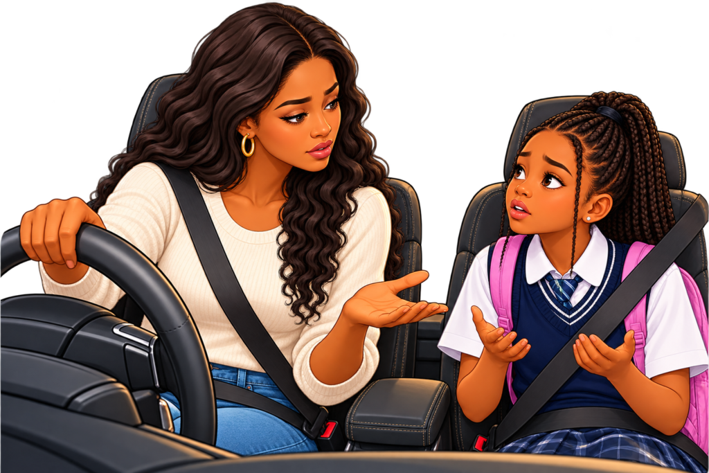 Mum, Do You Ever Wish You Could Just Erase a Day? 2 Mother Daughter Conversation in the Car